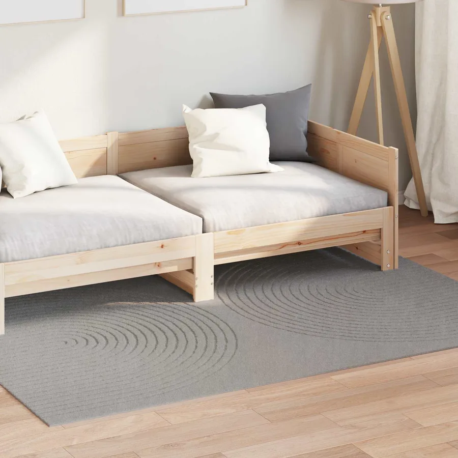 Tapis de surface GALATI Gris 170 x 120 cm Polyester - 3