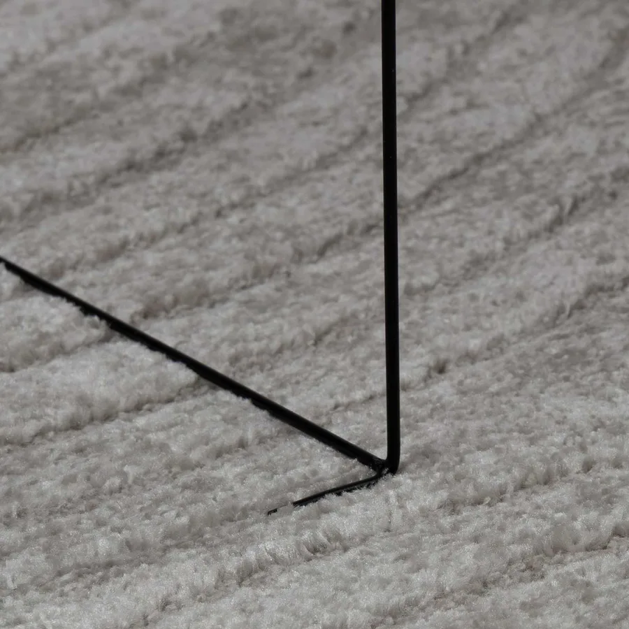 Tapis de surface GALATI Gris 170 x 120 cm Polyester - 6