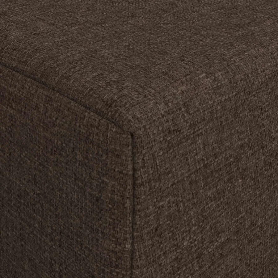 Canapé-lit pliable Taupe 200 x 70 x 10 cm Tissu - 6