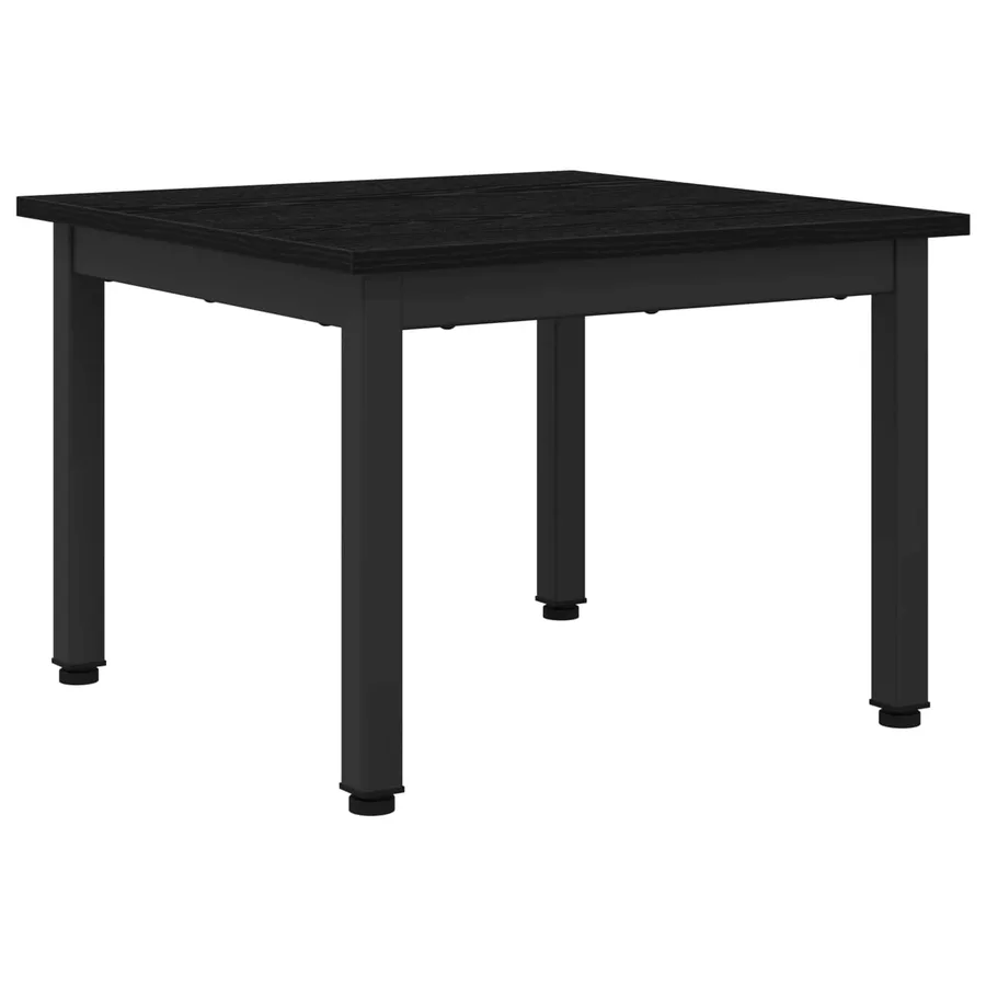 Table basse Chêne noir 50 x 50 x 36 cm Bois d'ingénierie - 2