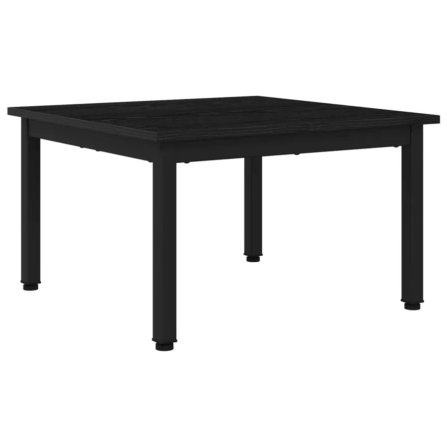 Table basse Chêne noir 60 x 60 x 36 cm Bois d'ingénierie - 2
