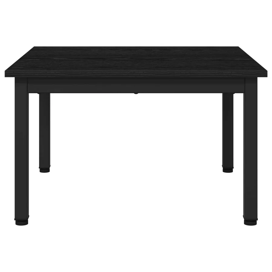 Table basse Chêne noir 60 x 60 x 36 cm Bois d'ingénierie - 5