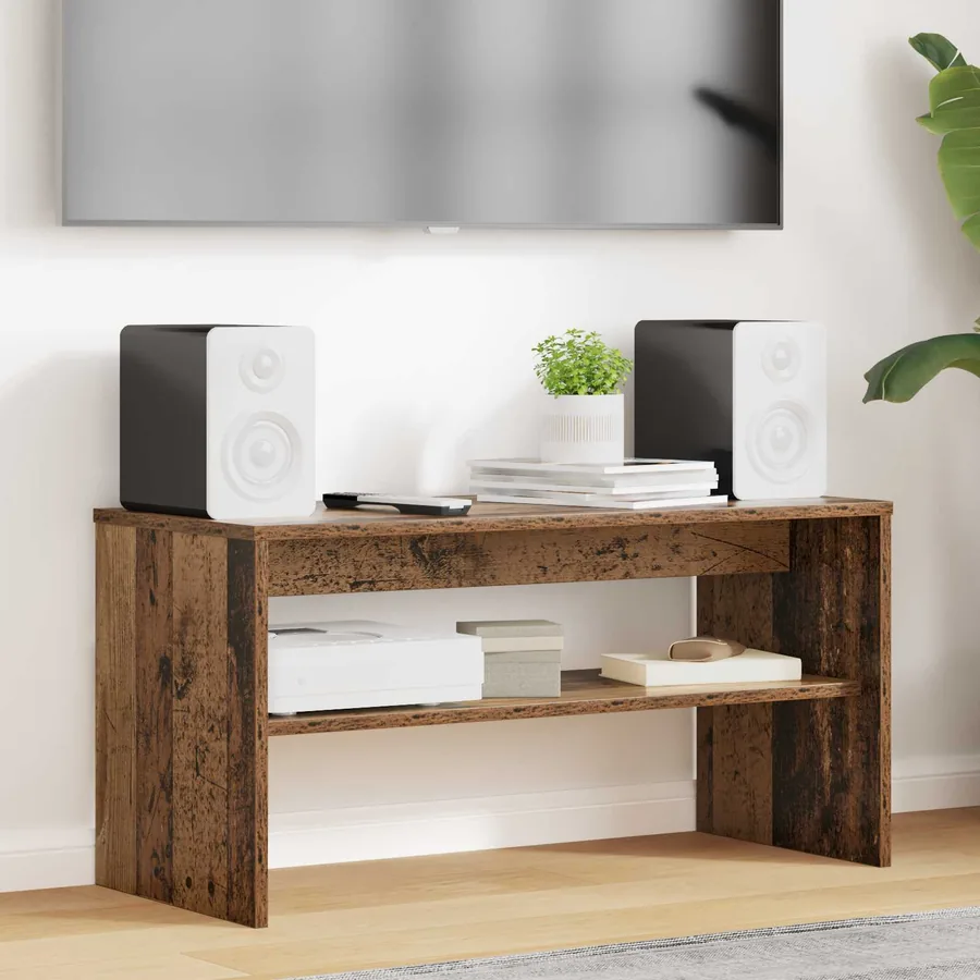 Meuble TV Bois ancien 80 x 35 x 40 cm Bois d'ingénierie
