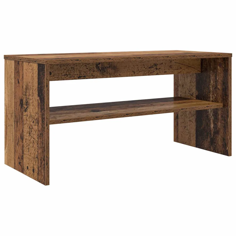 Meuble TV Bois ancien 80 x 35 x 40 cm Bois d'ingénierie - 2