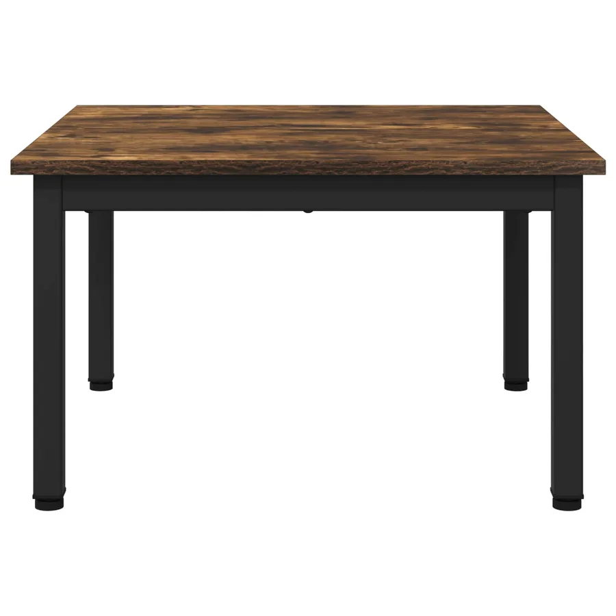 Table basse Chêne Fumé 60 x 60 x 36 cm Bois d'ingénierie - 5