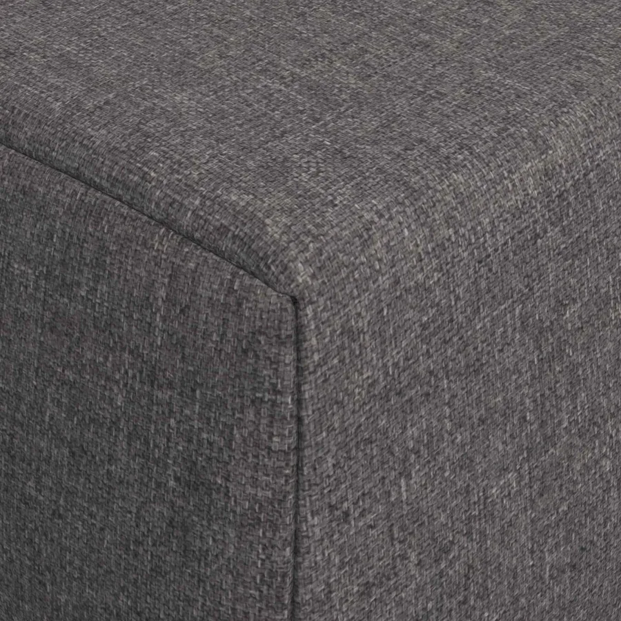 Canapé-lit pliable Gris clair 70 x 60 x 63 cm Tissu - 7