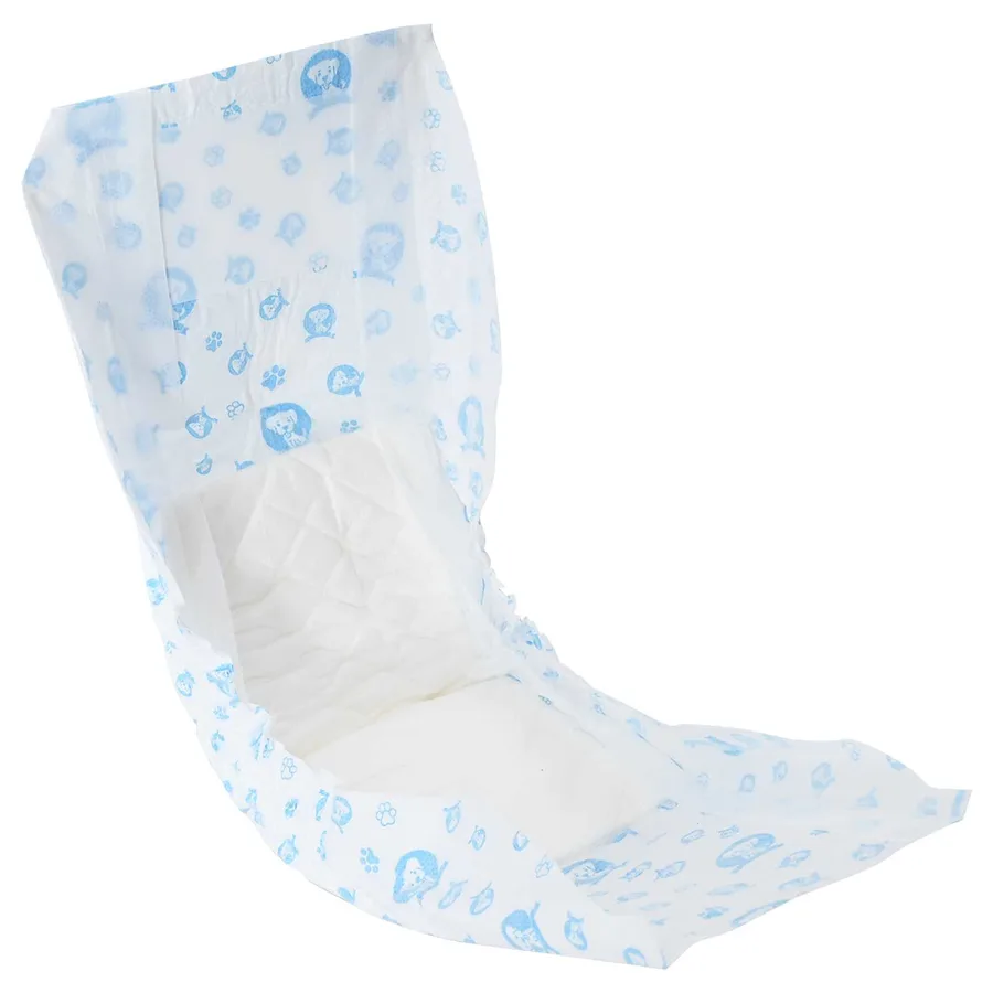 Protection Hygiénique Jetable pour Chien Mâle 30 pcs Blanc XS - 5