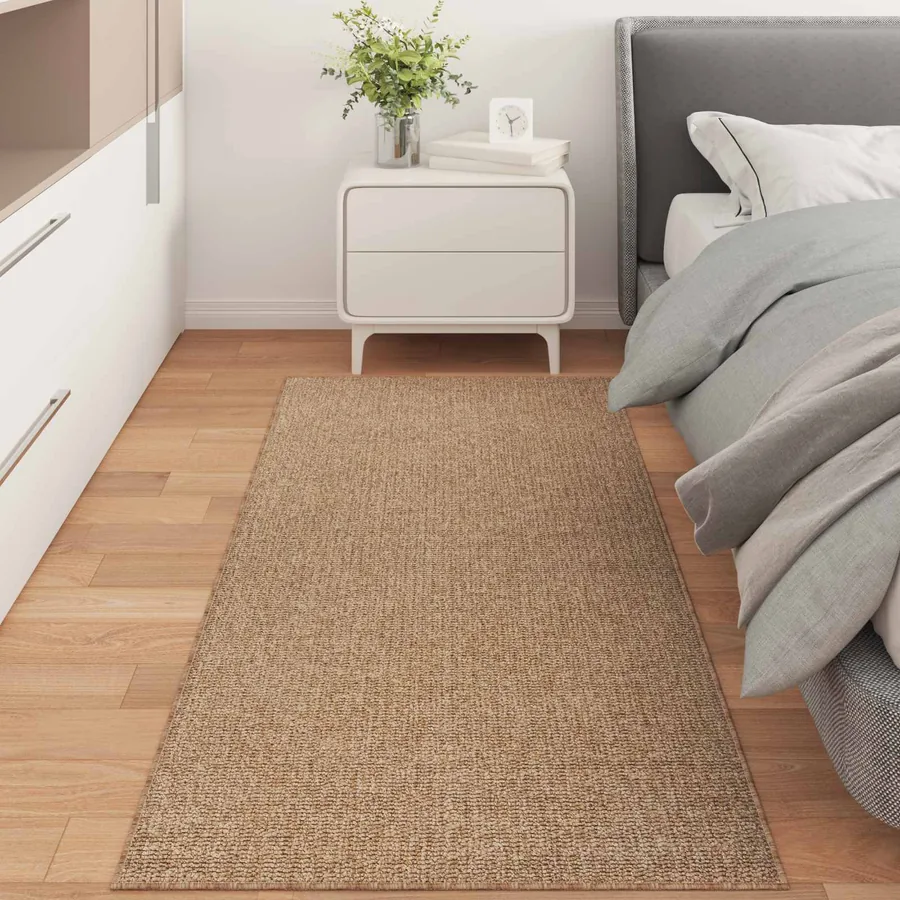 Tapis de surface AGIRA Naturel 200 x 80 cm Polyester