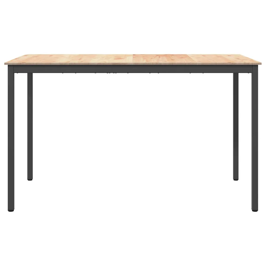 Table de bar Naturel 180 x 90 x 105 cm Bois de pin massif - 5