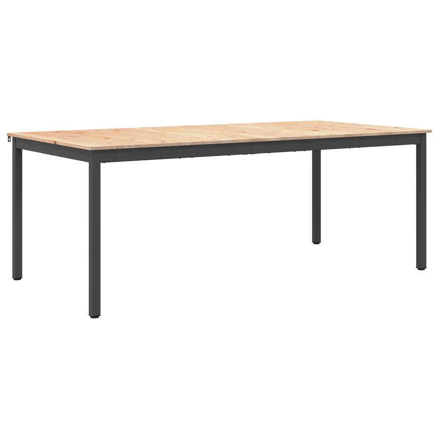 Table de salle à manger / Table de repas Naturel - 2