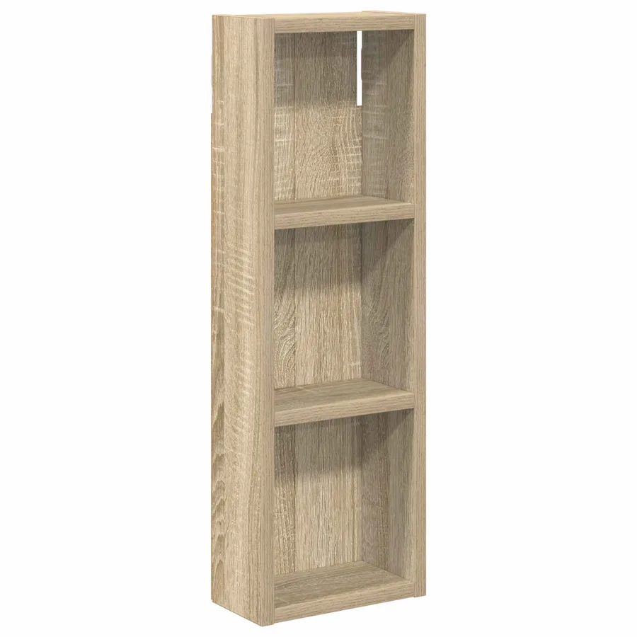 Armoire murale de salle de bain Chêne Sonoma 20 x 10 x 60,5 cm - 2
