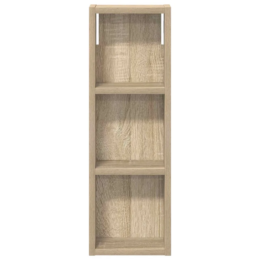 Armoire murale de salle de bain Chêne Sonoma 20 x 10 x 60,5 cm - 6