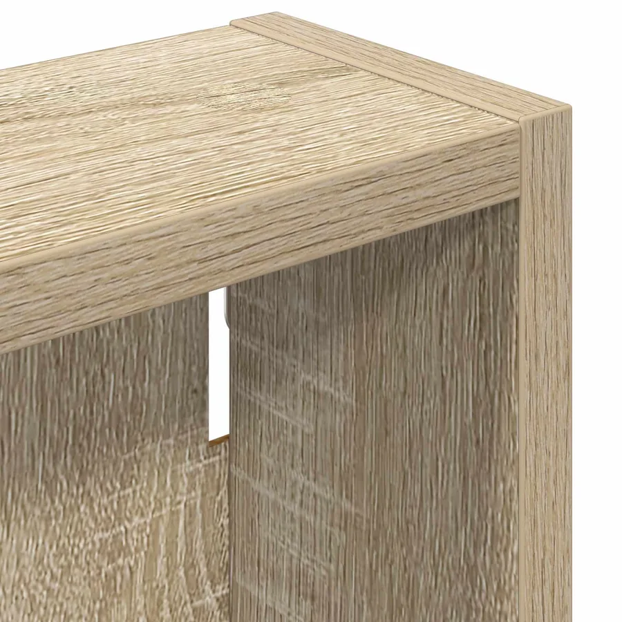 Armoire murale de salle de bain Chêne Sonoma 20 x 10 x 60,5 cm - 9