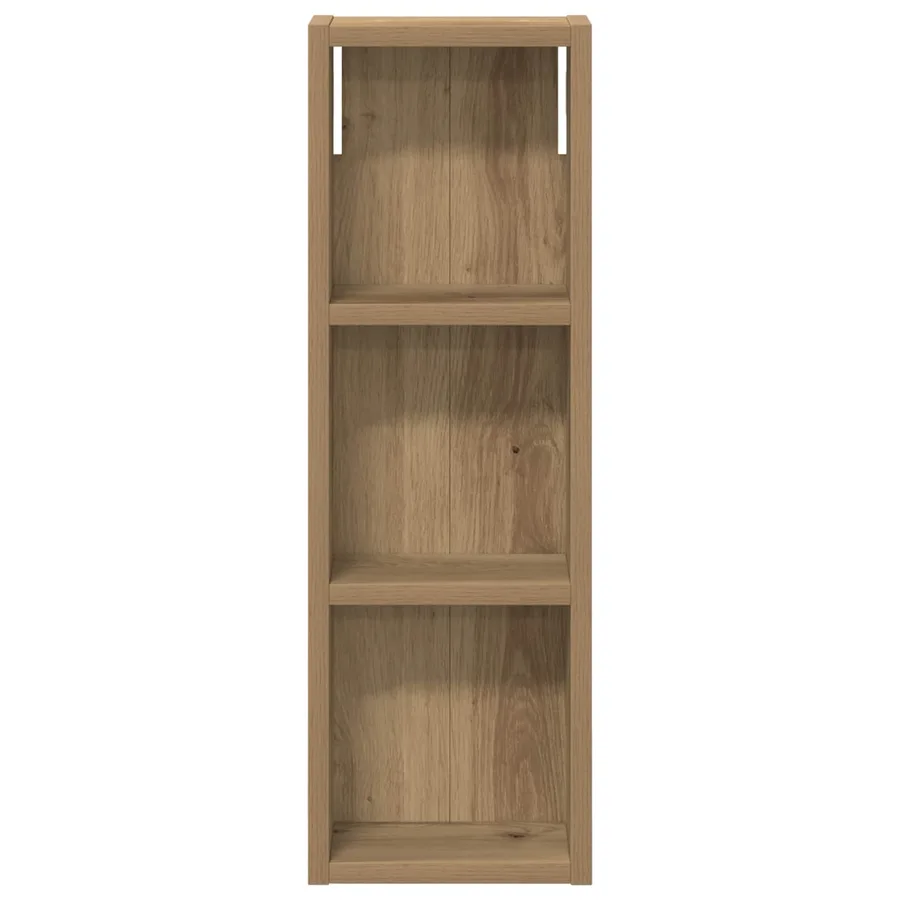 Armoire murale de salle de bain Chêne artisan 20 x 10 x 60,5 cm - 6