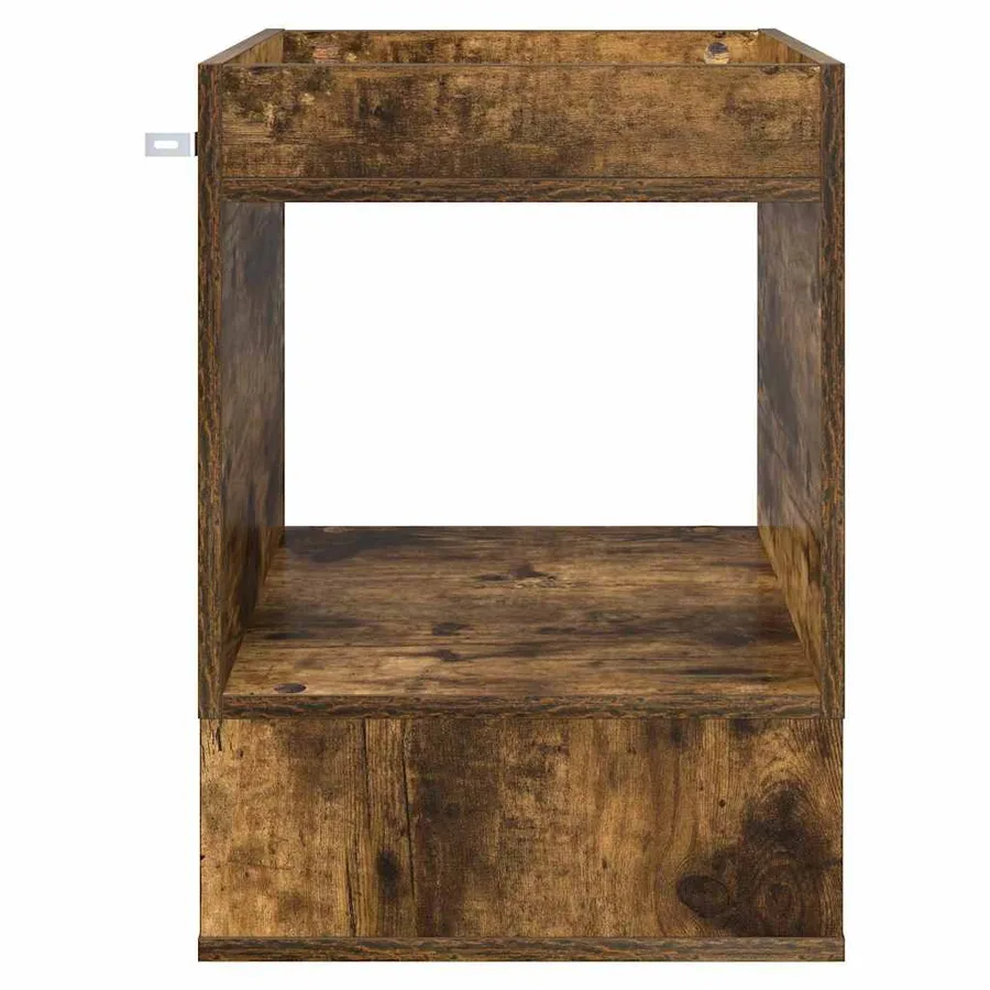 Table d'appoint 2 pcs Chêne fumé 40 x 40 x 56 cm - 6