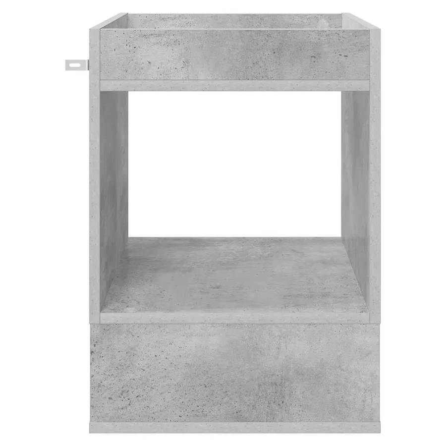 Table d'appoint 2 pcs Gris béton 40 x 40 x 56 cm - 6