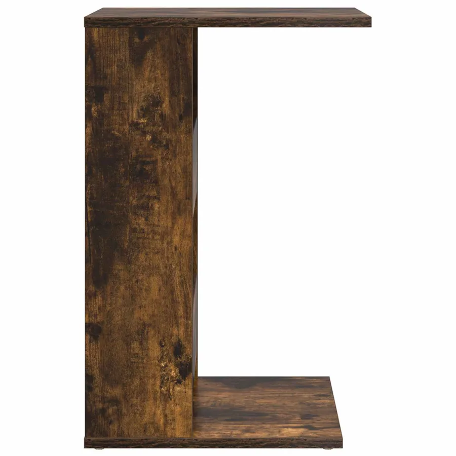 Table d'appoint Chêne fumé 40 x 35 x 60,5 cm Bois d'ingénierie - 6