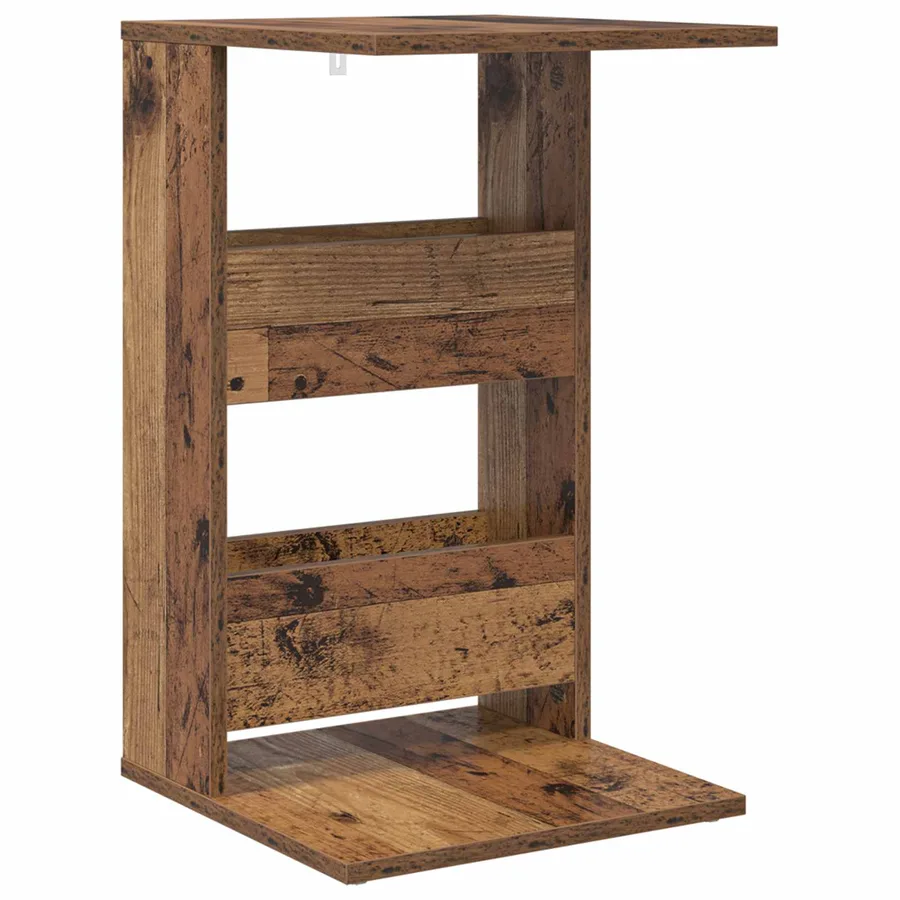 Table d'appoint Bois ancien 40 x 35 x 60,5 cm Bois d'ingénierie - 2