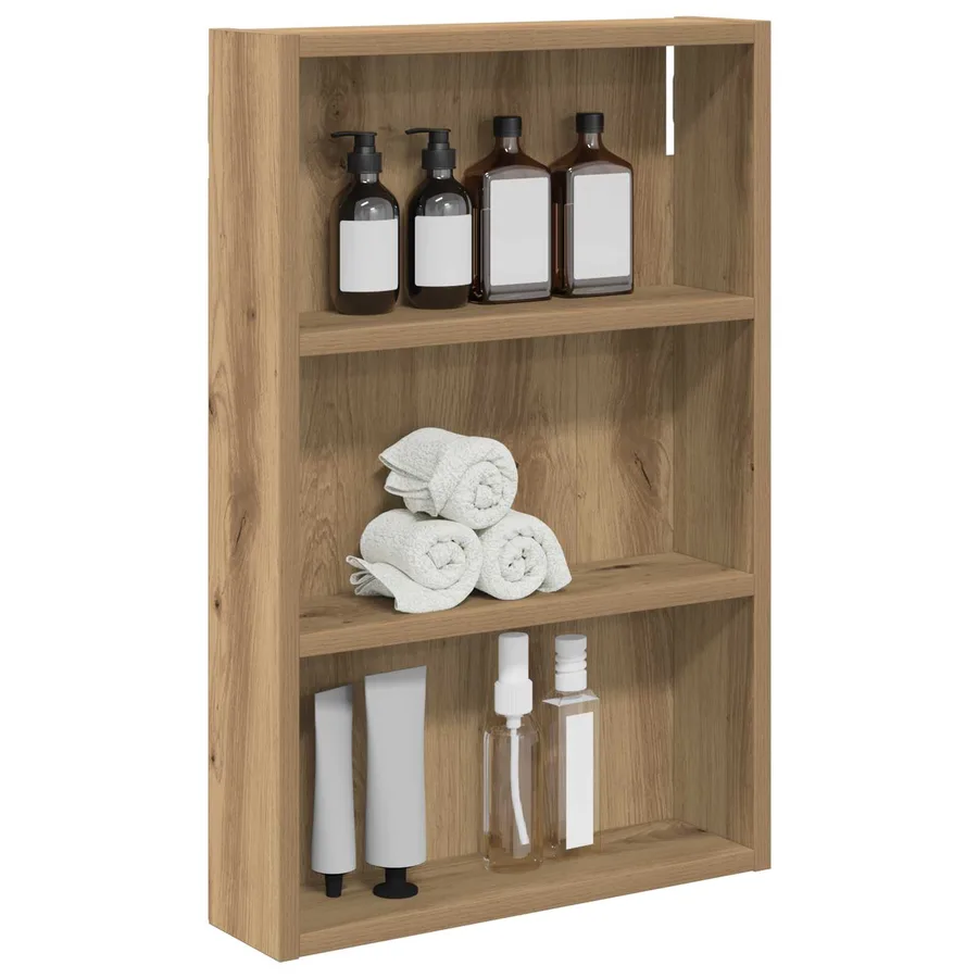 Armoire murale de salle de bain Chêne artisan 40 x 10 x 60,5 cm - 3