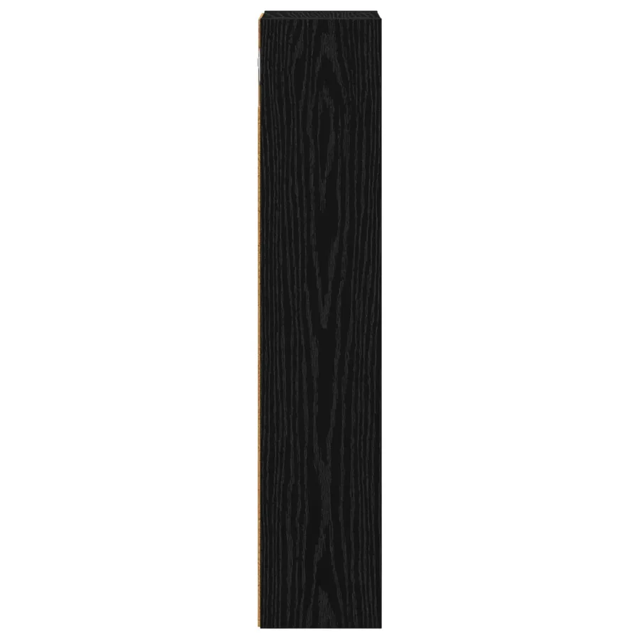 Armoire murale de salle de bain Chêne Noir 20 x 14 x 70 cm - 7