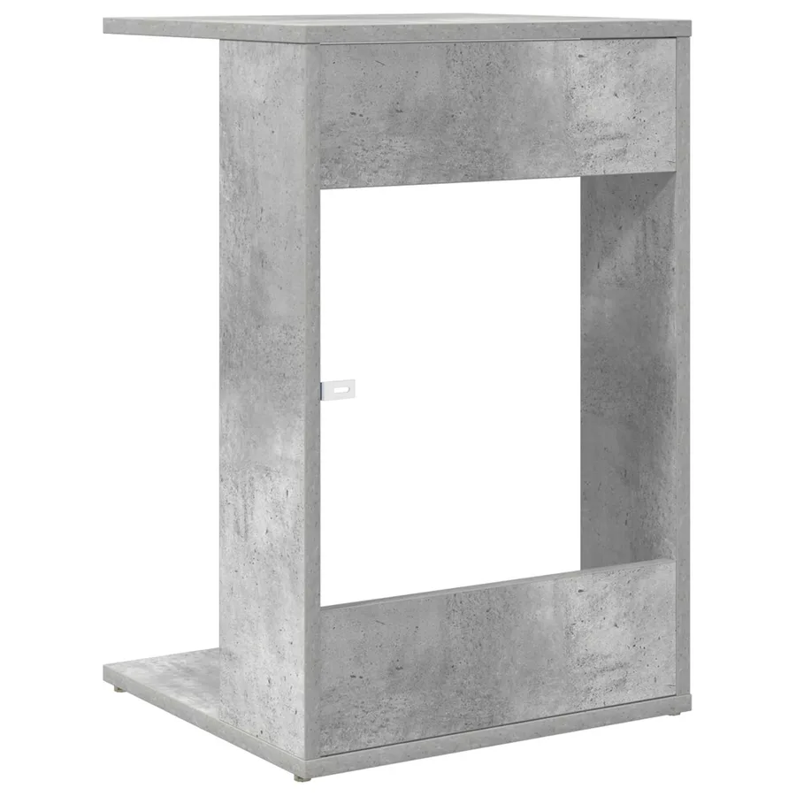 Table d'appoint Gris béton 40 x 38 x 62,5 cm Bois d'ingénierie - 7