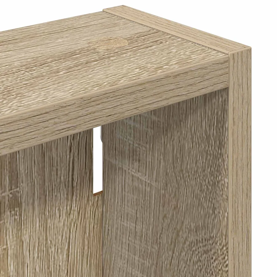 Armoire murale de salle de bain Chêne Sonoma 40 x 10 x 50 cm - 9