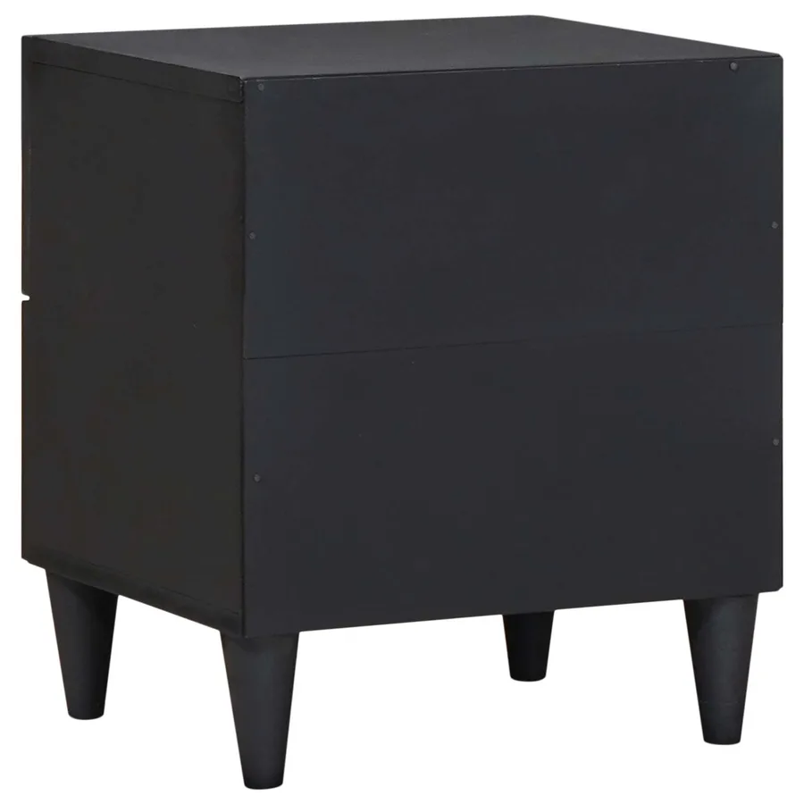 Table de chevet avec tiroir 2 pcs Marron 40 x 33,5 x 46 cm - 5