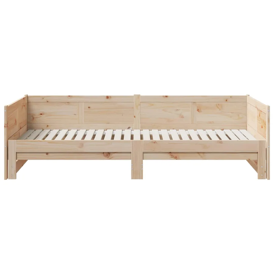 Lit Pull-out de Jour Naturel 180 x 200 cm Pin massif - 6