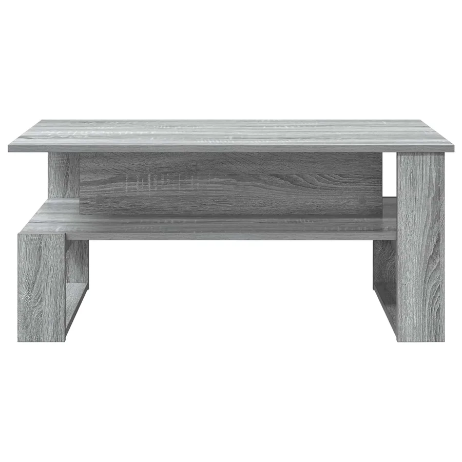 Table basse Gris Sonoma 90 x 50 x 40 cm Bois d'ingénierie - 5