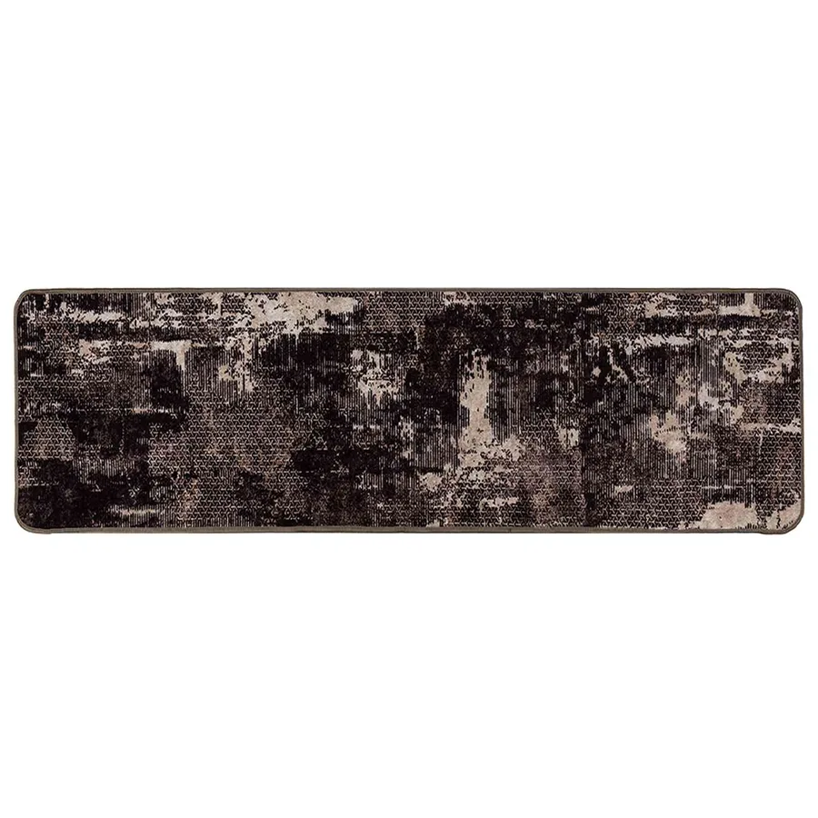 Coureur de Tapis MARSA Noir 100 x 300 cm Polyester et PVC - 2
