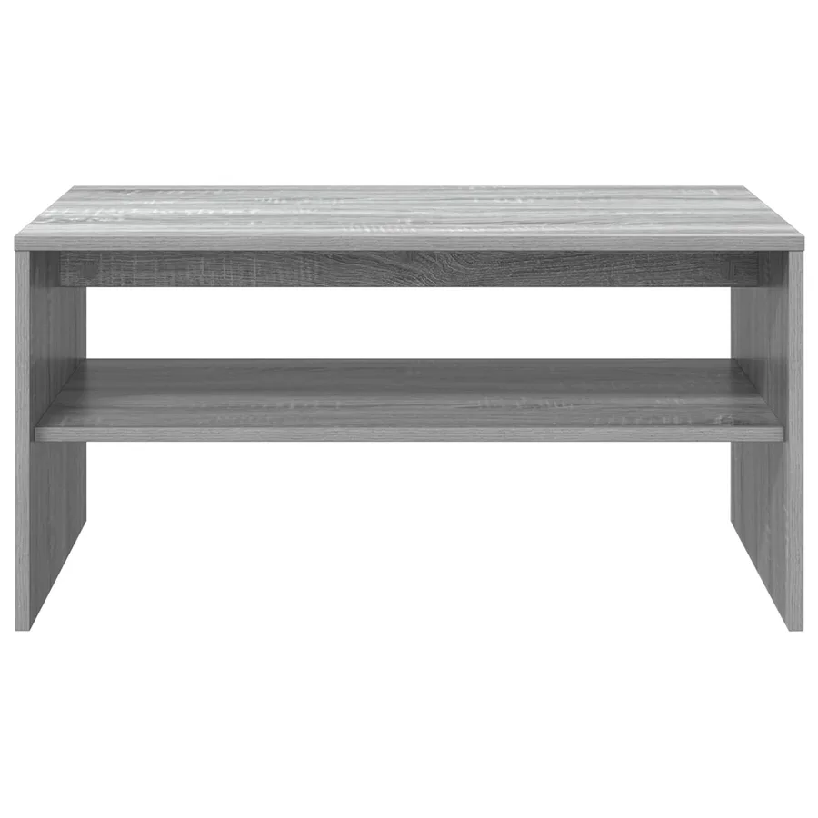 Table basse Gris Sonoma 80 x 50 x 40 cm Bois d'ingénierie - 5