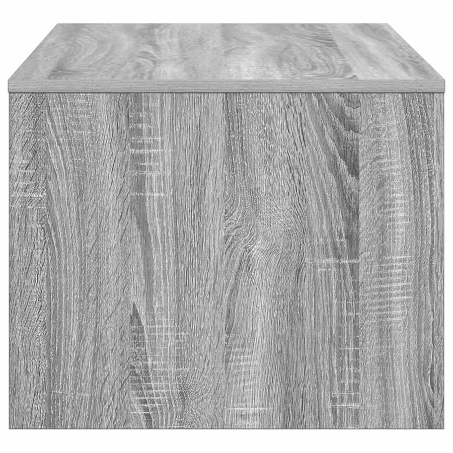 Table basse Gris Sonoma 80 x 50 x 40 cm Bois d'ingénierie - 6