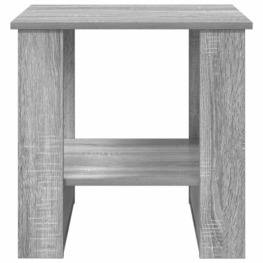 Table basse Gris Sonoma 51 x 50 x 50 cm Bois d'ingénierie - 5