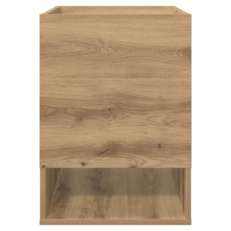 Table d'appoint Chêne artisanal 40 x 40 x 56 cm - 6