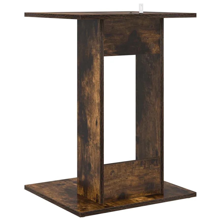 Table d'appoint Chêne fumé 45 x 40 x 62,5 cm Bois d'ingénierie - 7
