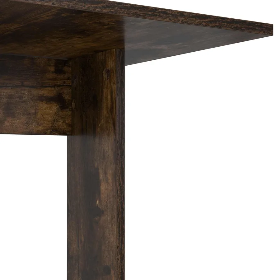Table d'appoint Chêne fumé 45 x 40 x 62,5 cm Bois d'ingénierie - 9