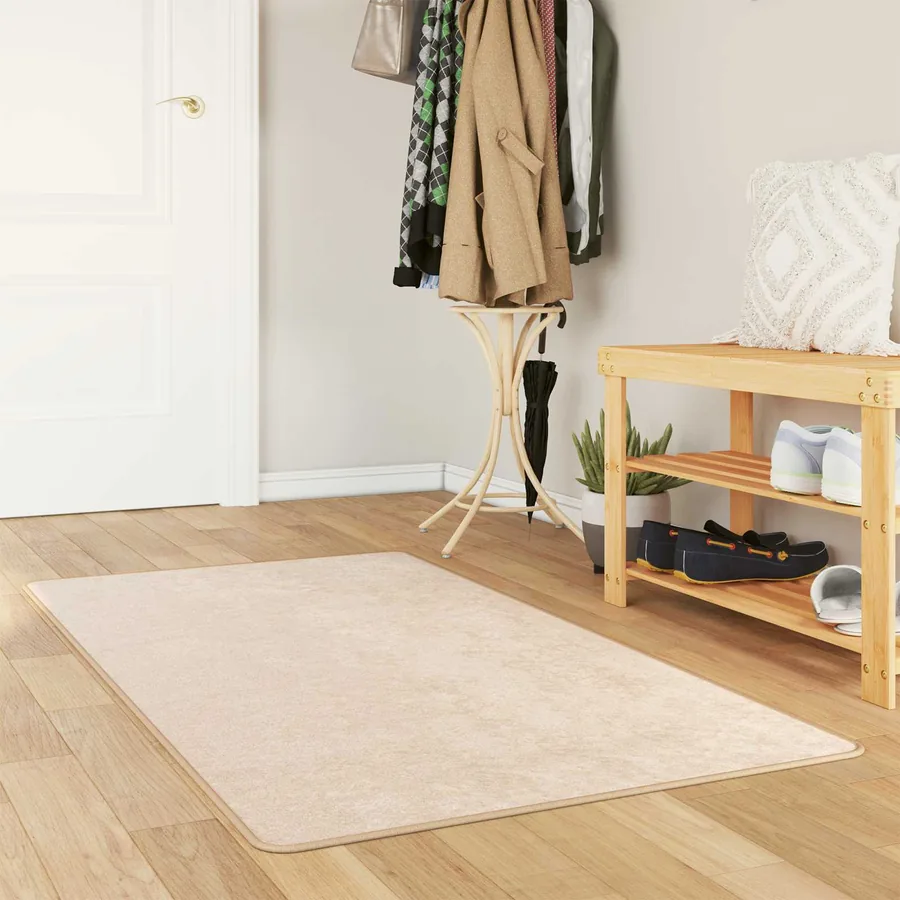 Coureur de Tapis MARSA Crème 80 x 200 cm Polyester et PVC