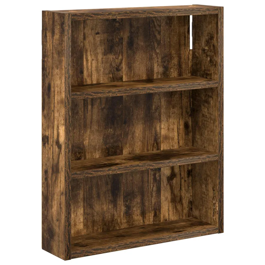 Armoire murale de salle de bain Chêne Fumé 40 x 10 x 50 cm - 2