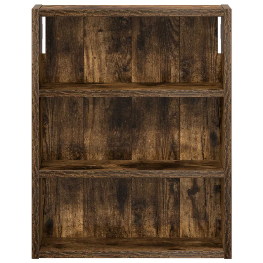 Armoire murale de salle de bain Chêne Fumé 40 x 10 x 50 cm - 6
