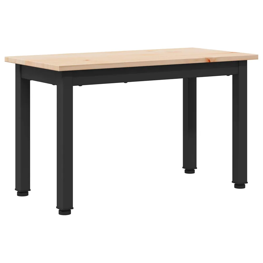 Table basse Naturel 60 x 30 x 36 cm Bois de pin massif - 2