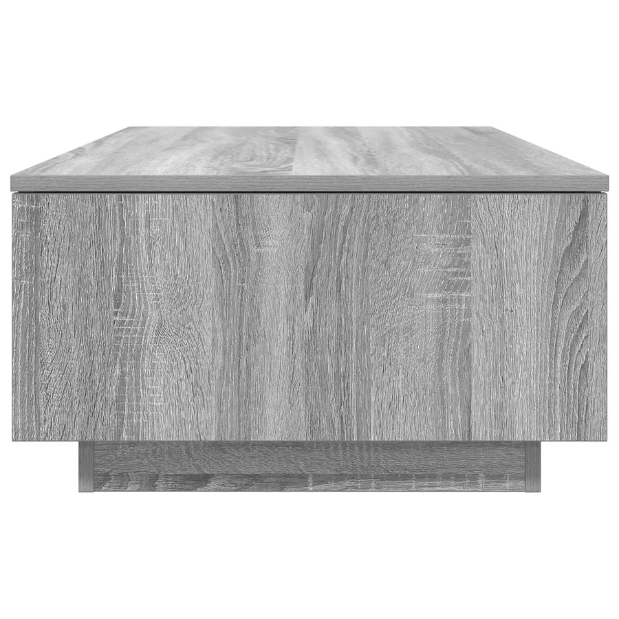 Table basse Gris Sonoma 95 x 55 x 31 cm Bois d'ingénierie - 7