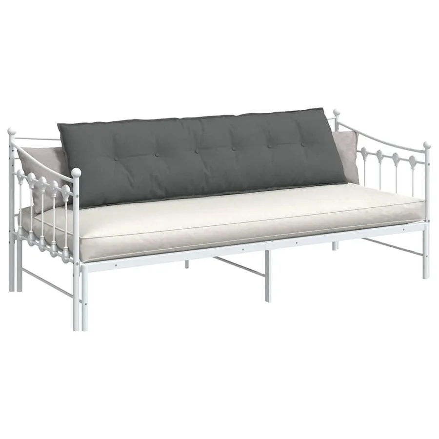 Coussin de Dos Gris foncé 180 x 19 x 50 cm tissu - 3