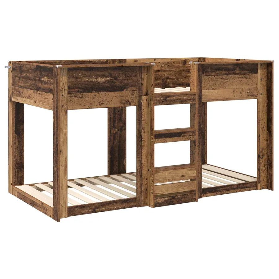 Lit Superposé pour Enfants Bois ancien 80 x 200 cm - 4
