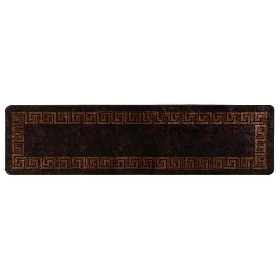 Coureur de Tapis MARSA Noir 100 x 350 cm Polyester et PVC - 2