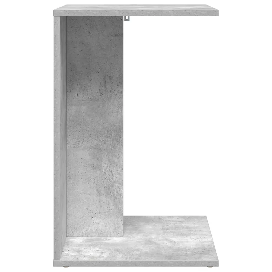 Table d'appoint Gris béton 45 x 40 x 62,5 cm Bois d'ingénierie - 6