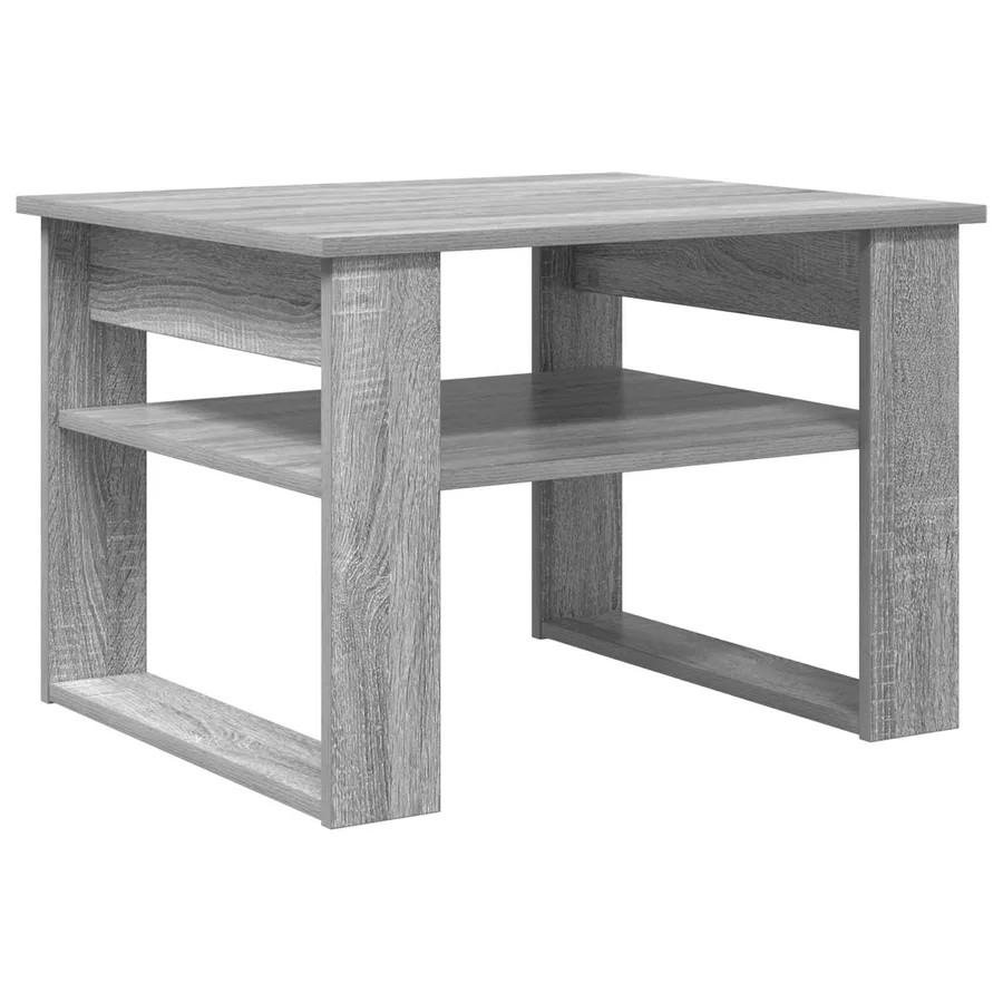 Table basse Gris Sonoma 64 x 54 x 44 cm Bois d'ingénierie - 7
