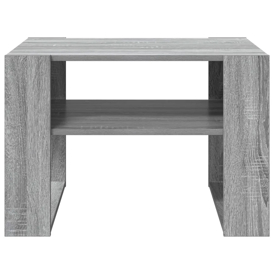 Table basse Gris Sonoma 66 x 53 x 45 cm Bois d'ingénierie - 5