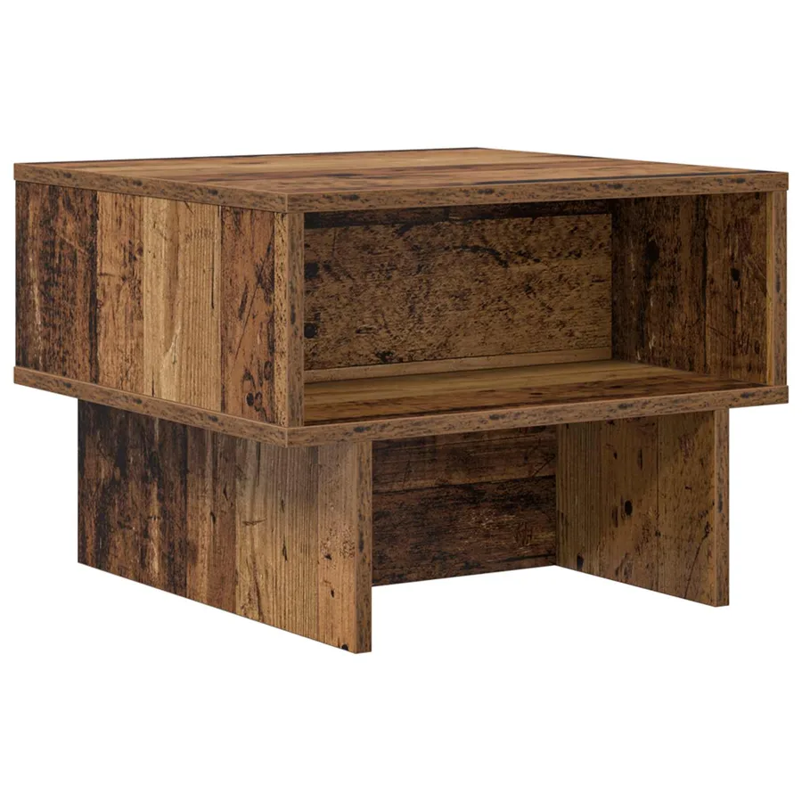 Table basse Bois ancien 48 x 46 x 35 cm Bois d'ingénierie - 7