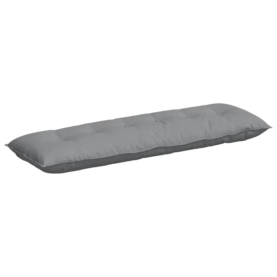Coussin de Dos Gris clair 160 x 19 x 50 cm tissu - 2