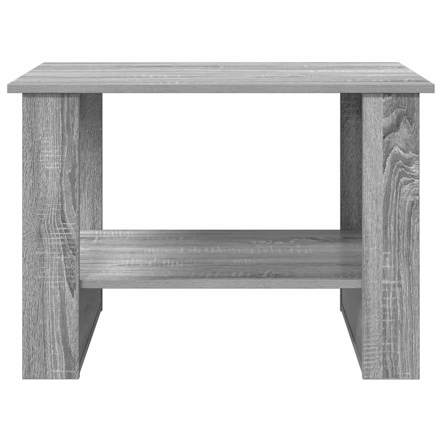 Table basse Gris Sonoma 72 x 50 x 50 cm Bois d'ingénierie - 5